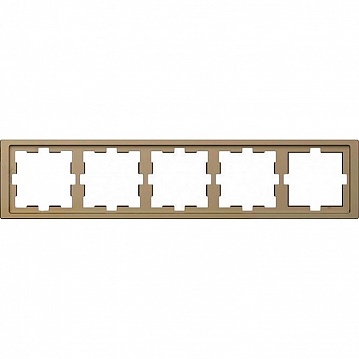 Рамка 5 постов MERTEN D-LIFE, песочный MTN4050-6533 Schneider Electric