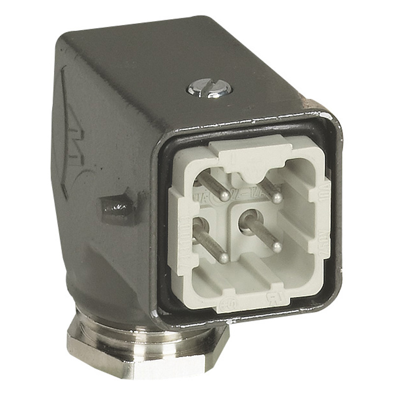 Каб.вилка, мет.гор.400В, 10А 4К+З 053113 Legrand