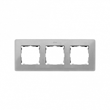 Рамка 3 поста 82 DETAIL, черный 8200630-200 Simon