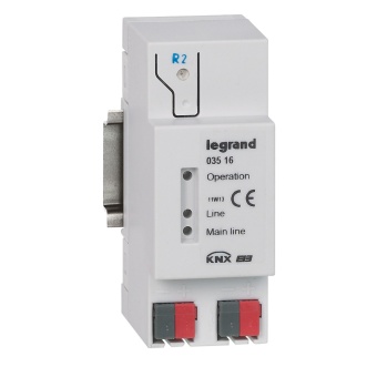 KNX. Линейный/зонный соединитель. DIN 1 модуль. 003516 Legrand