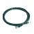 Шнур коммутационный RJ 45 - категория 6a - S/FTP - LSZH - экранированный - 2 м - зеленый 051867 Legrand