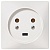 Розетка силовая 2К+З 20А на винтах 055422 Legrand