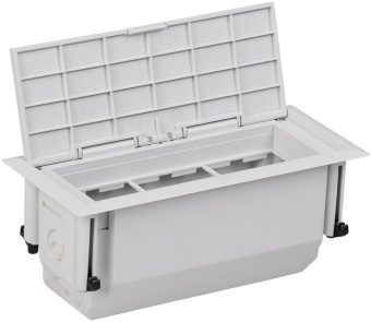 PRIMER Лючок напольный ONFLOOR на 6 модулей mini L KNU-06-PCL IEK