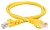 ITK Коммутационный шнур (патч-корд) кат.6 UTP PVC 3м желтый PC05-C6U-3M IEK