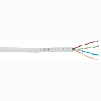 Кабель для локальных сетей - категория 5е - U/UTP - 4 пары - PVC - 305 м 032751 Legrand