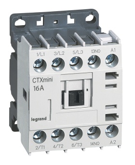 Контактор CTX³ Мини 3P 16A 1нз~415В 417079 Legrand