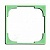 Вставка декоративная BASIC55, салатовый 1726-0-0224 ABB