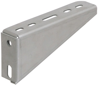 Кронштейн настенный основание 400мм INOX CLP1CW-400-1-INOX IEK