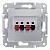 Аудио-розетка SEDNA, алюминий SDN5400160 Schneider Electric