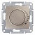 Светорегулятор поворотно-нажимной SEDNA, 500 Вт, титан SDN2200568 Schneider Electric