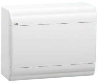 PRIME Корпус пластиковый ЩРН-П-9 модулей навесной белый/белая дверь IP41 MKP82-N-09-WD-41-20 IEK