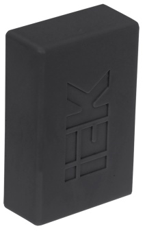 ELECOR Заглушка КМЗ 15х10 черный (4шт/компл) EL-KK10D-Z-015-010-K02 IEK