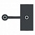 Розетка mini-jack UNICA MODULAR, антрацит NU343354 Schneider Electric
