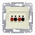 Аудио-розетка SEDNA, бежевый SDN5400147 Schneider Electric