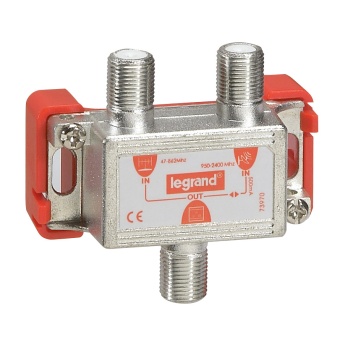Сумматор эфирного и спутникового сигнала - 47-862 MГц / 950-2400 MГц 073970 Legrand