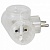 Розетка трехместная HELIUM -местный, с заземлением, белый, 050663 L050663 Legrand