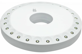 Фонарь кемпинговый LED 24LED 300 Лм белый магнит и карабин 3xAA модель GFL003 GF003 Gauss