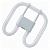 Лампа энергосберегающая КЛЛ CFL SQUARE 16W/835 2-PIN GR8 20X1 4050300816838 OSRAM