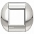 Рамка 1 пост LIVING LIGHT, горизонтальная, хром LNB4802CR Bticino