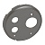 MyHome SCS.Лицевая панель для розетки RCA.Графит 064861 Legrand