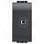Розетка mini-jack LIVING LIGHT, антрацит L4280 Bticino