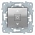 Выключатель для жалюзи UNICA NEW, алюминий NU520830 Schneider Electric