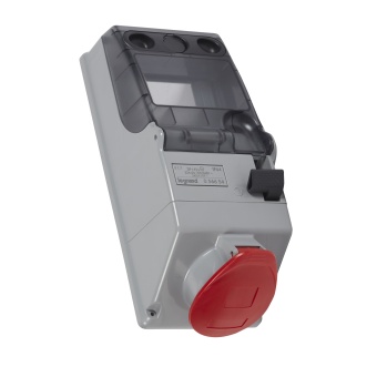 Комбинированный щиток - P17 Tempra Pro - с рейкой DIN - IP 44 - 380/415 В~ - 32 A - 3К+Н+З 056654 Legrand