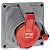 Встраиваемая розетка Hypra Prisinter - IP 44/55 - 3К+З - 32 А - пластик 052903 Legrand