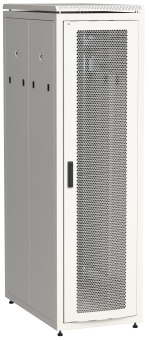 ITK LINEA N Шкаф напольный сетевой 19" 38U 800х1000мм перфорированная передняя дверь задняя перфорированная серый LN35-38U81-PP IEK