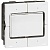 KNX Mosaic. Пульт 4-клавишный 4-канальный 078491 Legrand