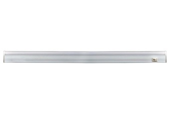 Светильник светодиодный LWL-2012-8CL 8Вт 40LED 4000К IP20 750лм 220В 572мм с сетевым проводом алюм. бел.