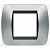 Рамка 2 модуля LIVING LIGHT, светлый хром L4802CR Bticino