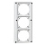 Лицевая панель - P17 Tempra Pro - 280x125 - 3 розетки 16 A 057714 Legrand