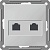 Розетка компьютерная 2xRJ45 Cat.5 W59, сосна RSI-251KK5E-7-86 Schneider Electric