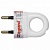 Вилка с кольцом ЭЛИУМ, 6А IP20, белый, 050162 050162 Legrand