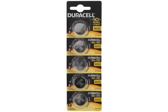 Элемент питания CR2032 5х1 (блист.20шт) Б0035495 Duracell