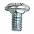 Винт с крестообразным шлицем М6х10 (упак. 200шт) CM010610 DKC
