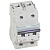 Выключатель автоматический двухполюсный DX3 63А C 50кА (3 мод) 410154 Legrand