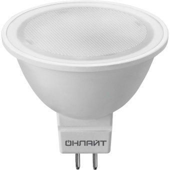 Лампа светодиодная LED 10вт 230в GU5.3 дневной (61891 OLL-MR16) 21563 ОНЛАЙТ