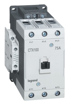 Контактор CTX³ 100 3P 75A (AC-3) 2но2нз ~48В 416192 Legrand