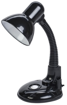 LIGHTING Светильник настольный 1005 с кармашком Е27 черный LNNL5-1005-2-VV-40-K02 IEK