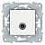 Розетка TV UNICA NEW, оконечная, белый NU546418 Schneider Electric