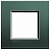Рамка 1 пост LIVING LIGHT, зеленый шелк LNA4802PK Bticino