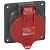 Встраиваемая розетка Hypra - IP 44 - 3К+Н+З - 16 А - пластик 052220 Legrand