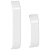 Накладка На Стык 120х20 Белая 033668 Legrand