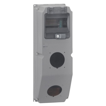 Сборный щиток Hypra - с отверстиями для 2 разъёмов 16-32 А - с рейкой DIN - 470x160x173 мм 059846 Legrand
