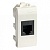 Розетка компьютерная 1xRJ45 Cat.6 BRAVA, белый 76458B DKC