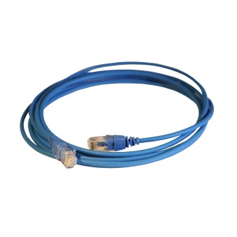 Шнур коммутационный HD RJ 45 - категория 6 - U/UTP - LSZH - неэкранированный - 3 м - голубой 051548 Legrand