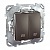 Выключатель для жалюзи кнопочный UNICA TOP, графит MGU5.208.12ZD Schneider Electric