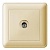 Розетка TV W59, одиночная, слоновая кость RTS-151-28 Schneider Electric
